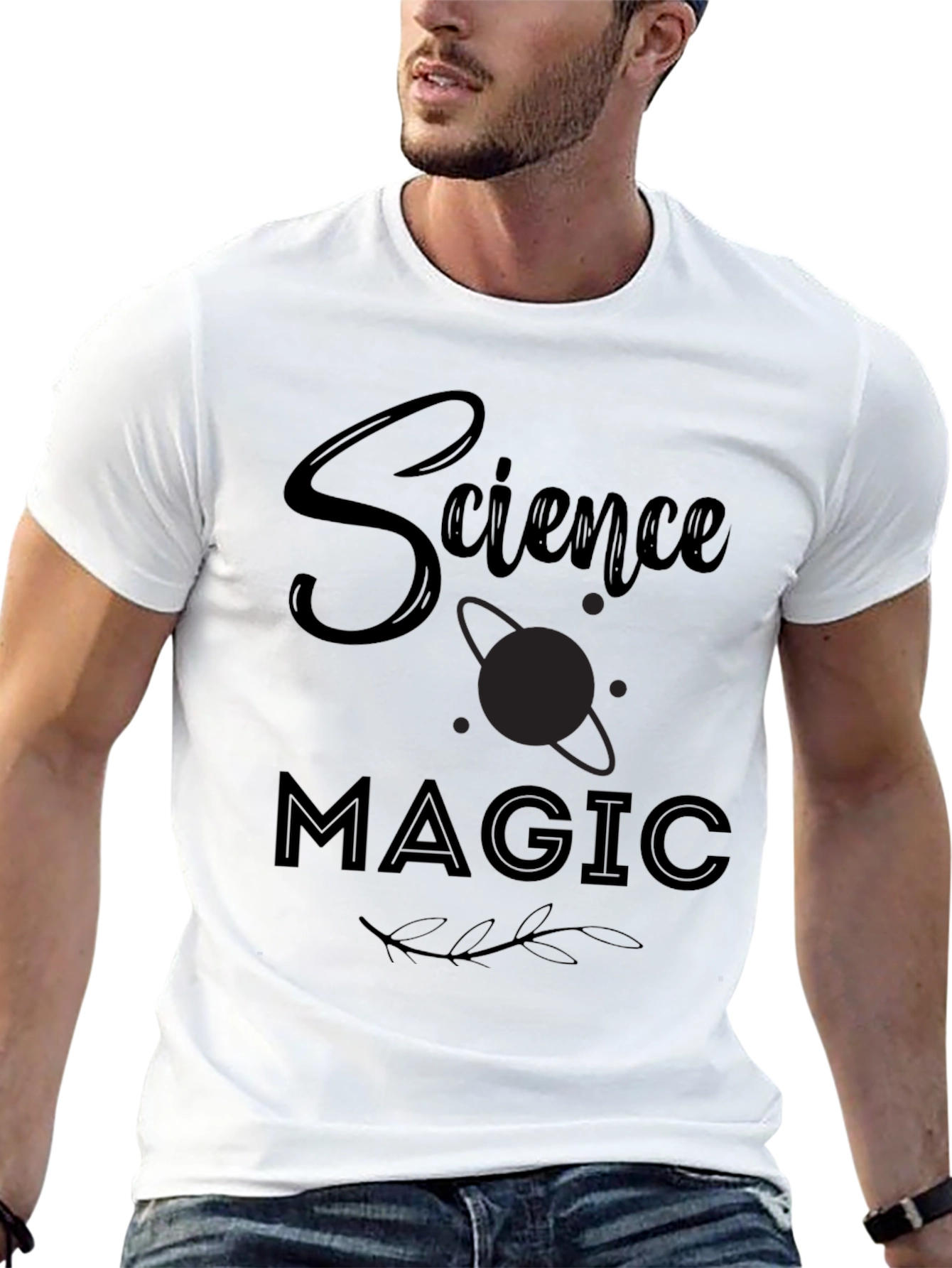 Science Magic Graphic Tee - Unisex Black T-Shirt