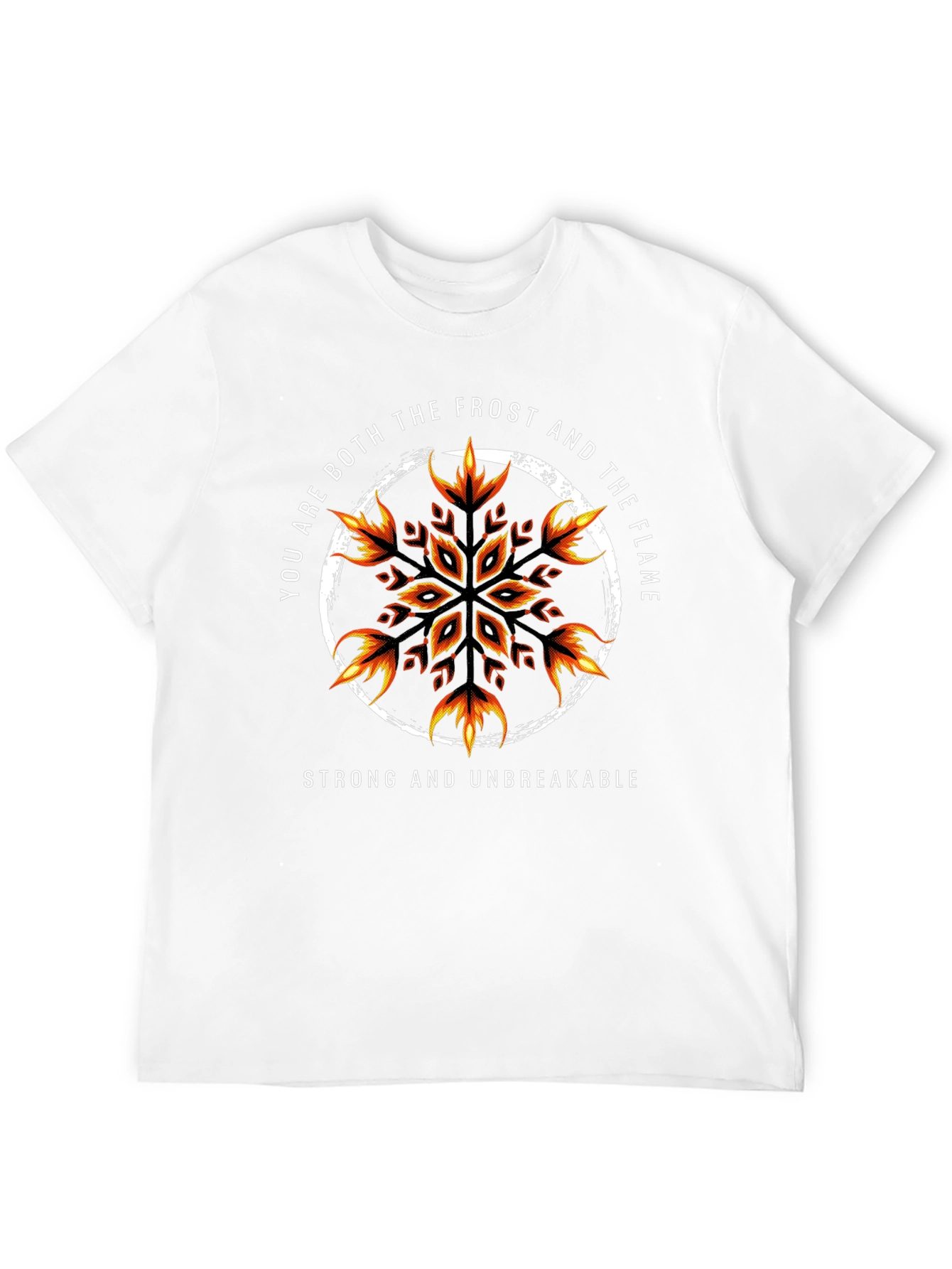 Frost and Flame Graphic Tee