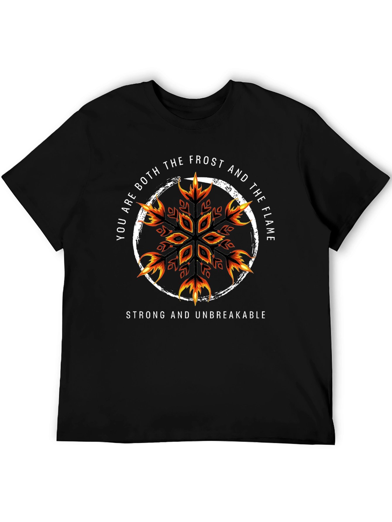 Frost and Flame Graphic Tee