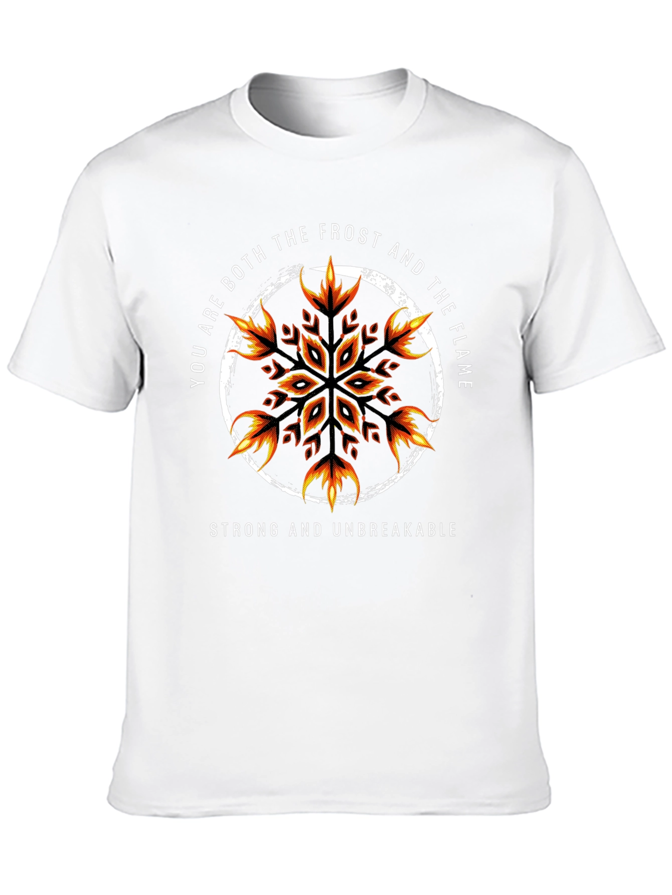 Frost and Flame Graphic Tee