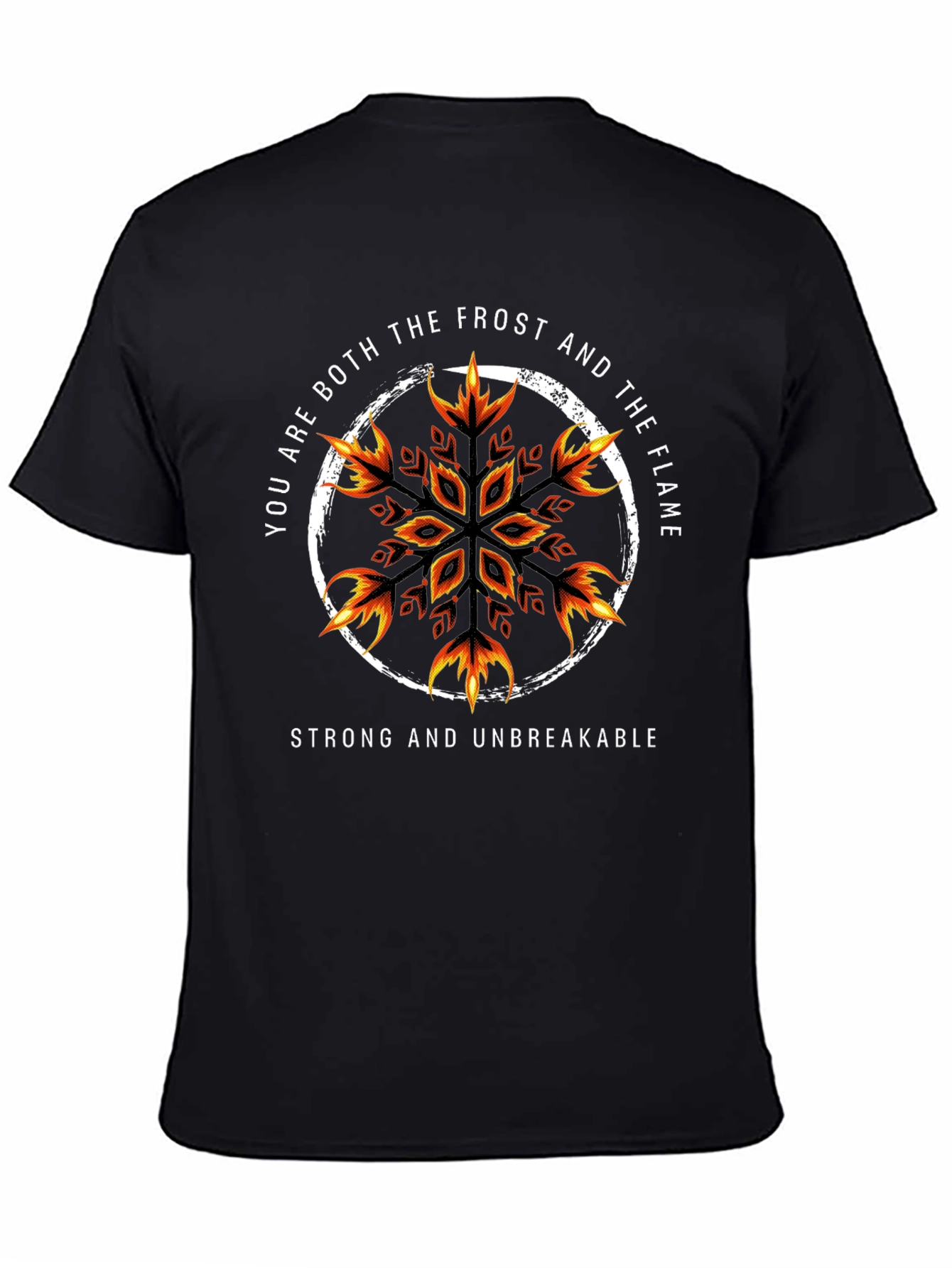 Frost and Flame Graphic Tee