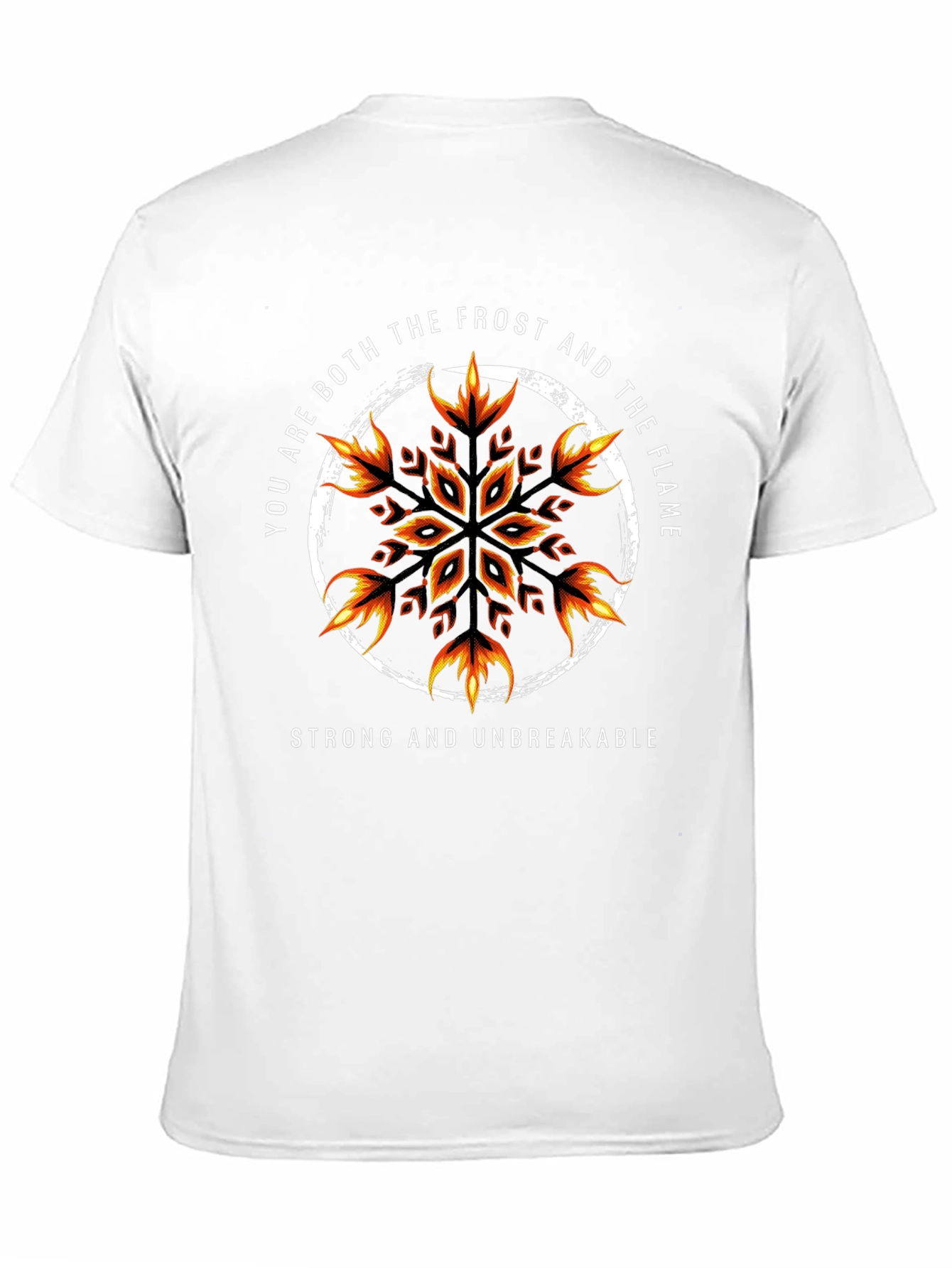 Frost and Flame Graphic Tee
