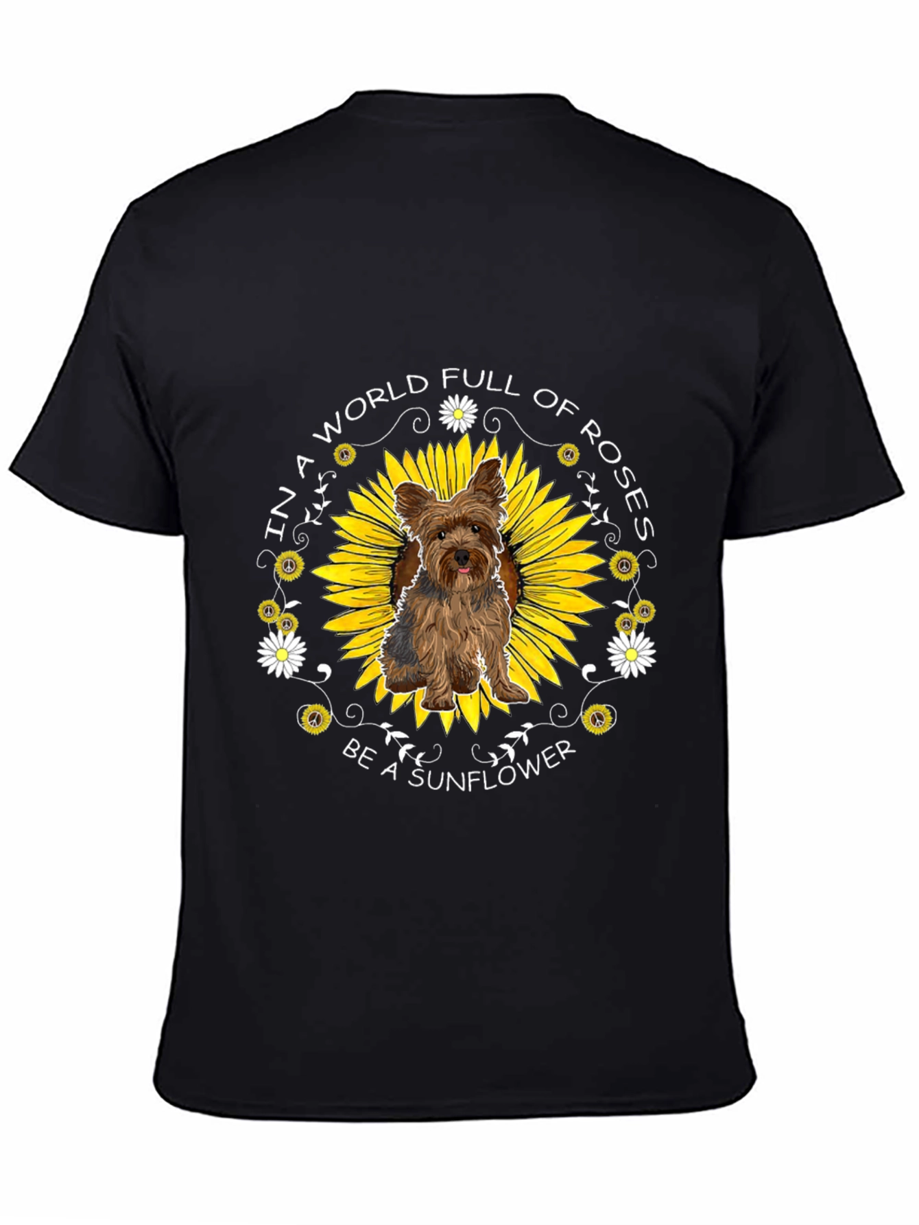 Be a Sunflower Yorkie T-Shirt