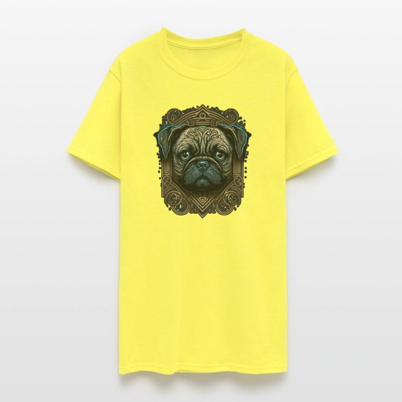 pug dog art