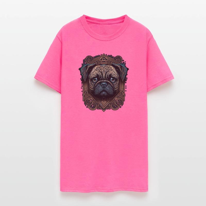 pug dog art