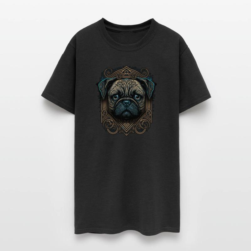 pug dog art