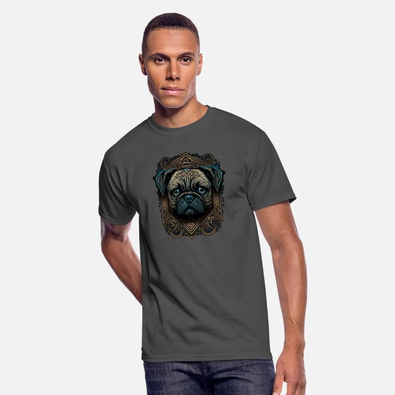 pug dog art