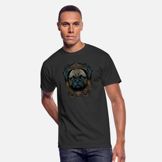 pug dog art