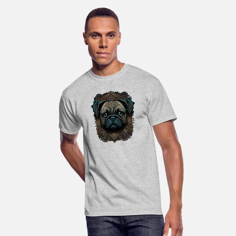 pug dog art