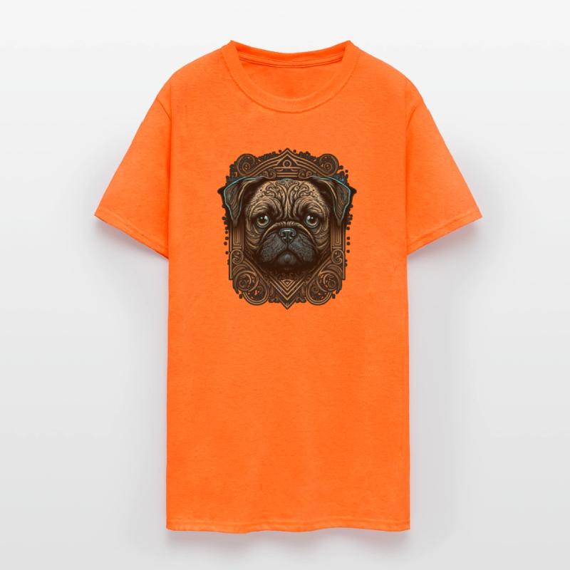 pug dog art