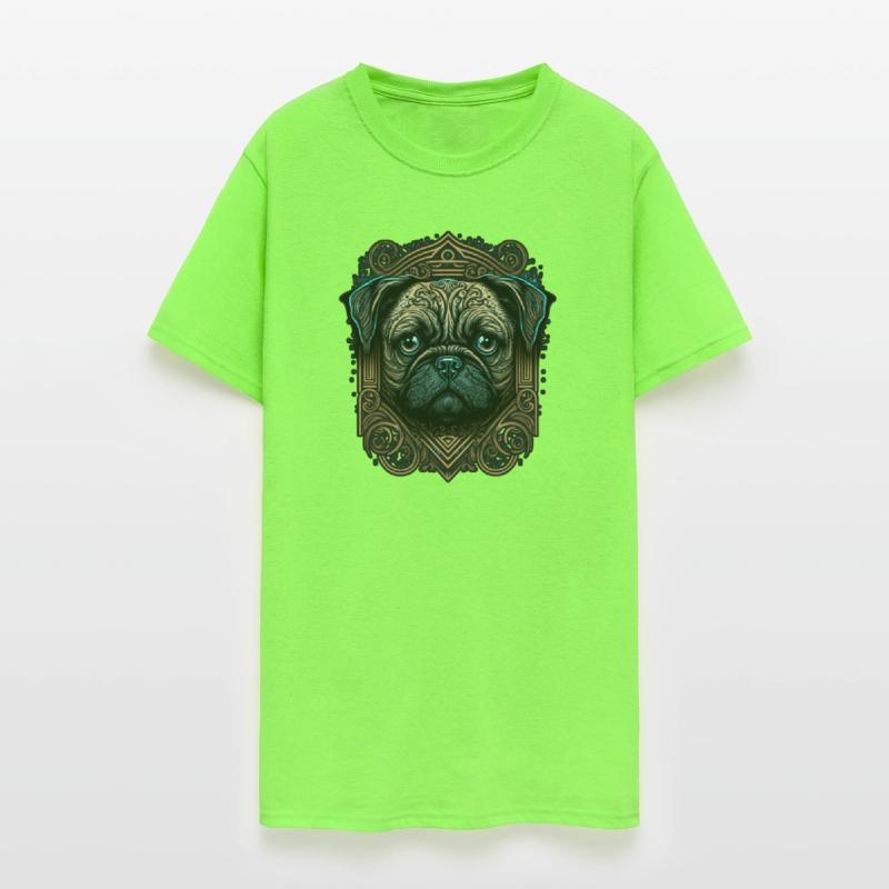 pug dog art