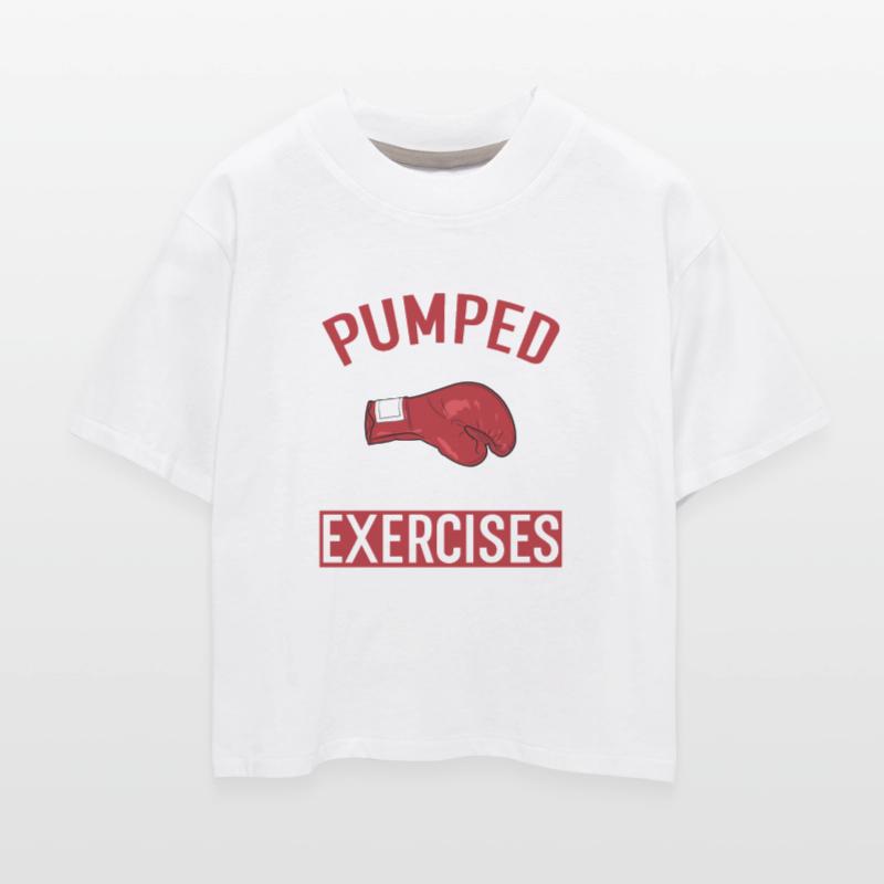 Pumped Due To Punching Exercises Sports Boxer