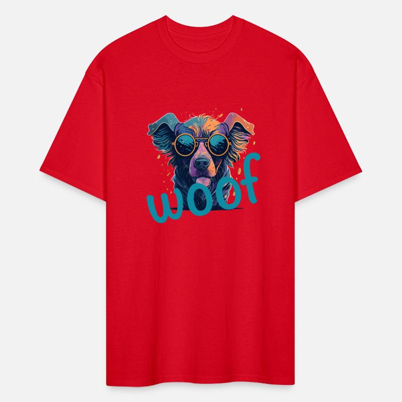 Punk Paws | Punk Dog Colourful woof design