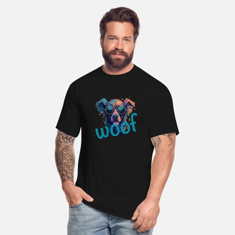 Punk Paws | Punk Dog Colourful woof design