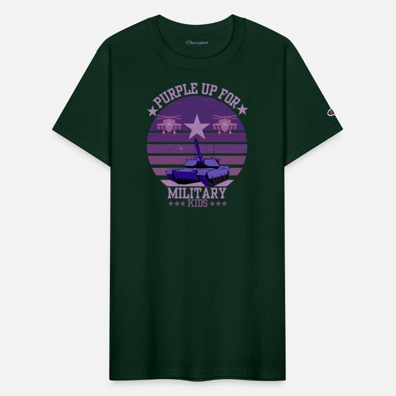 Purple up for military kids