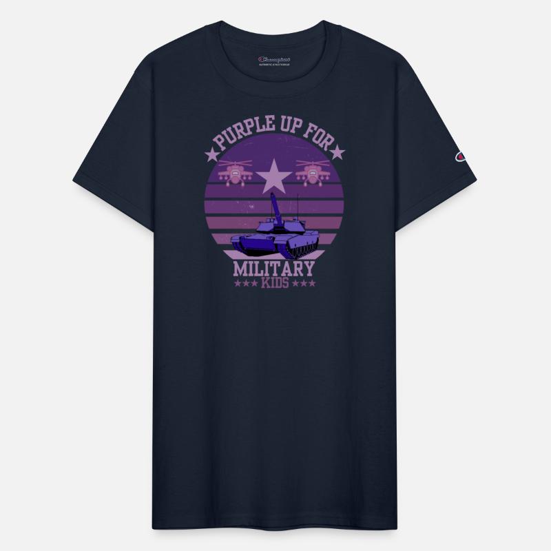 Purple up for military kids
