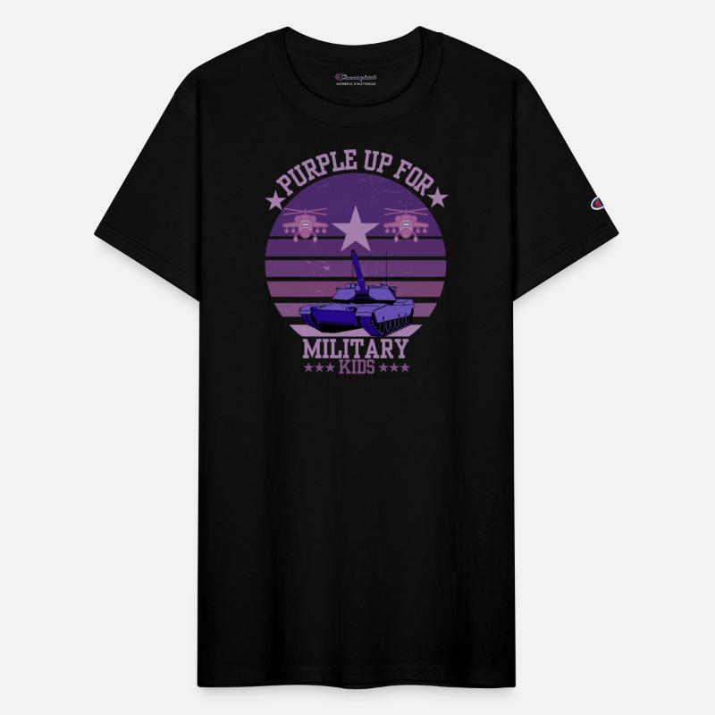 Purple up for military kids