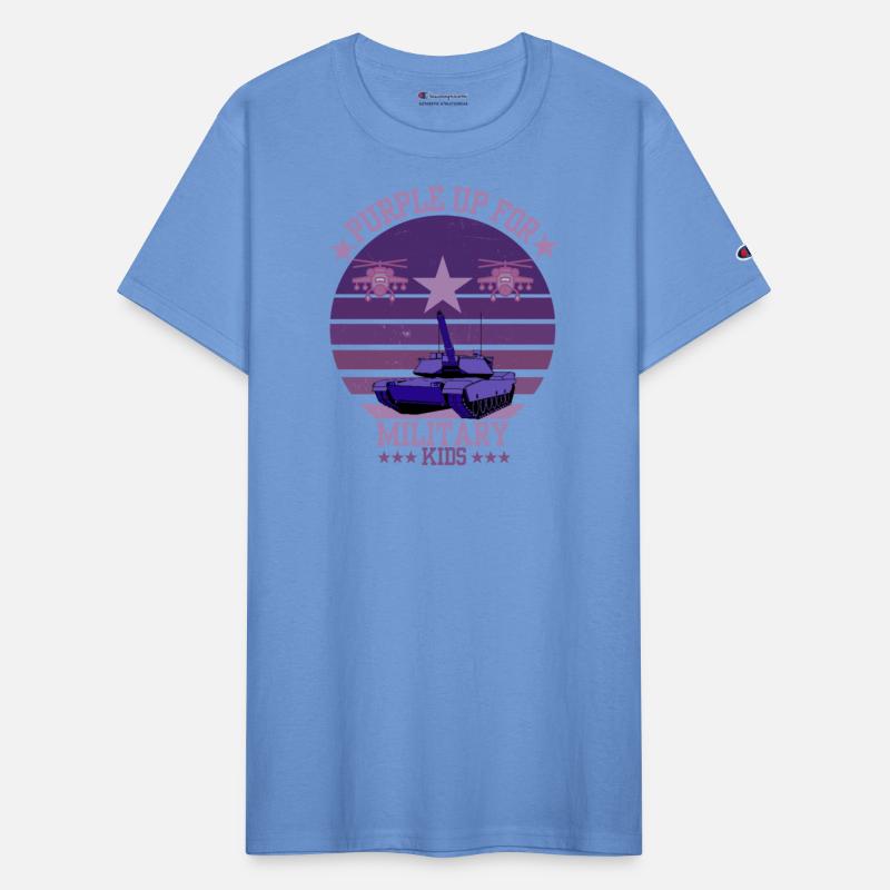 Purple up for military kids