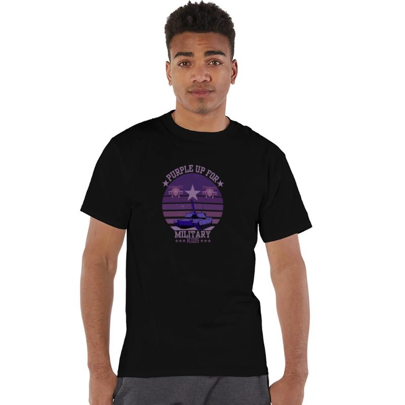 Purple up for military kids