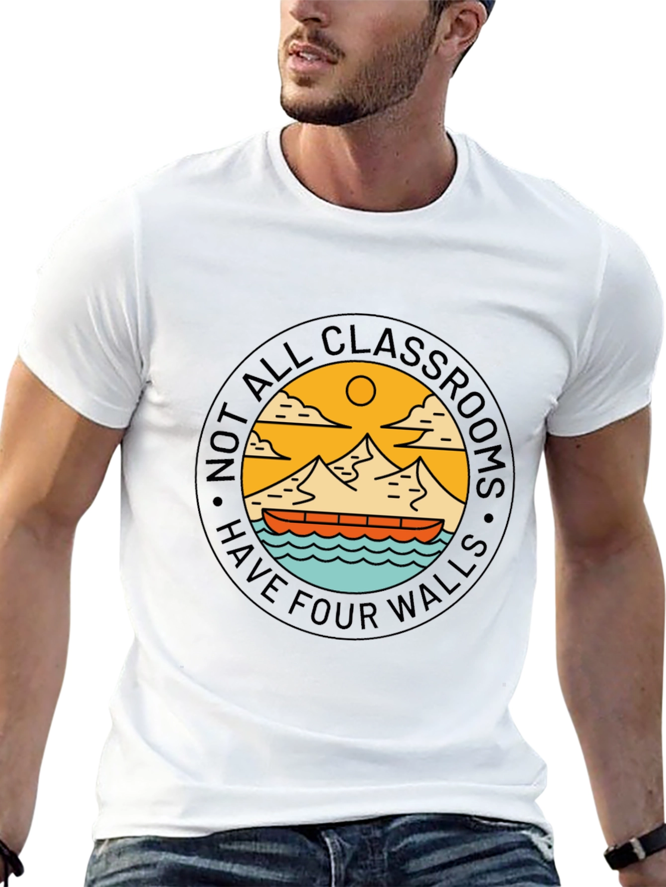 Outdoor Classroom Graphic Tee - Nature Inspired T-Shirt