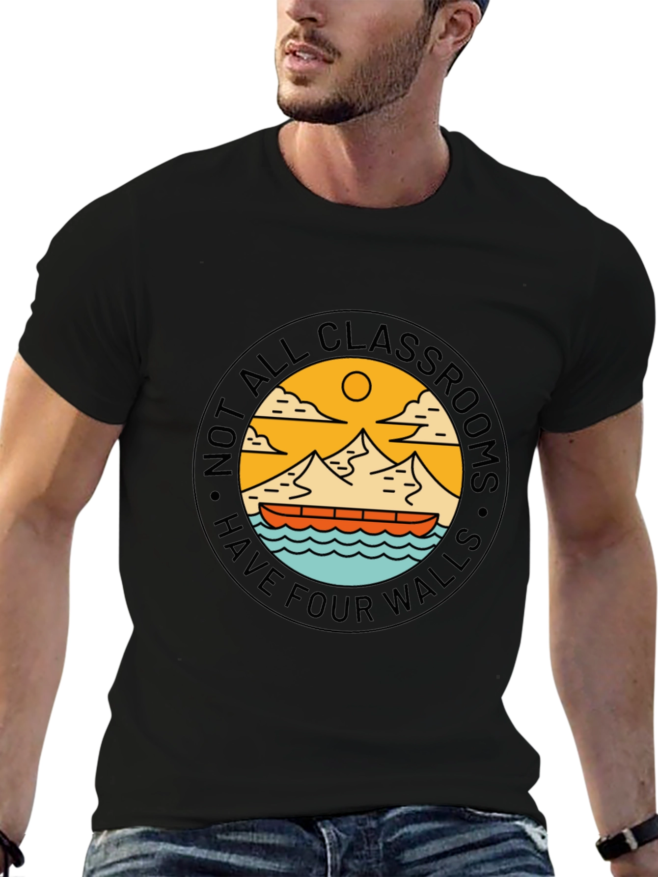 Outdoor Classroom Graphic Tee - Nature Inspired T-Shirt