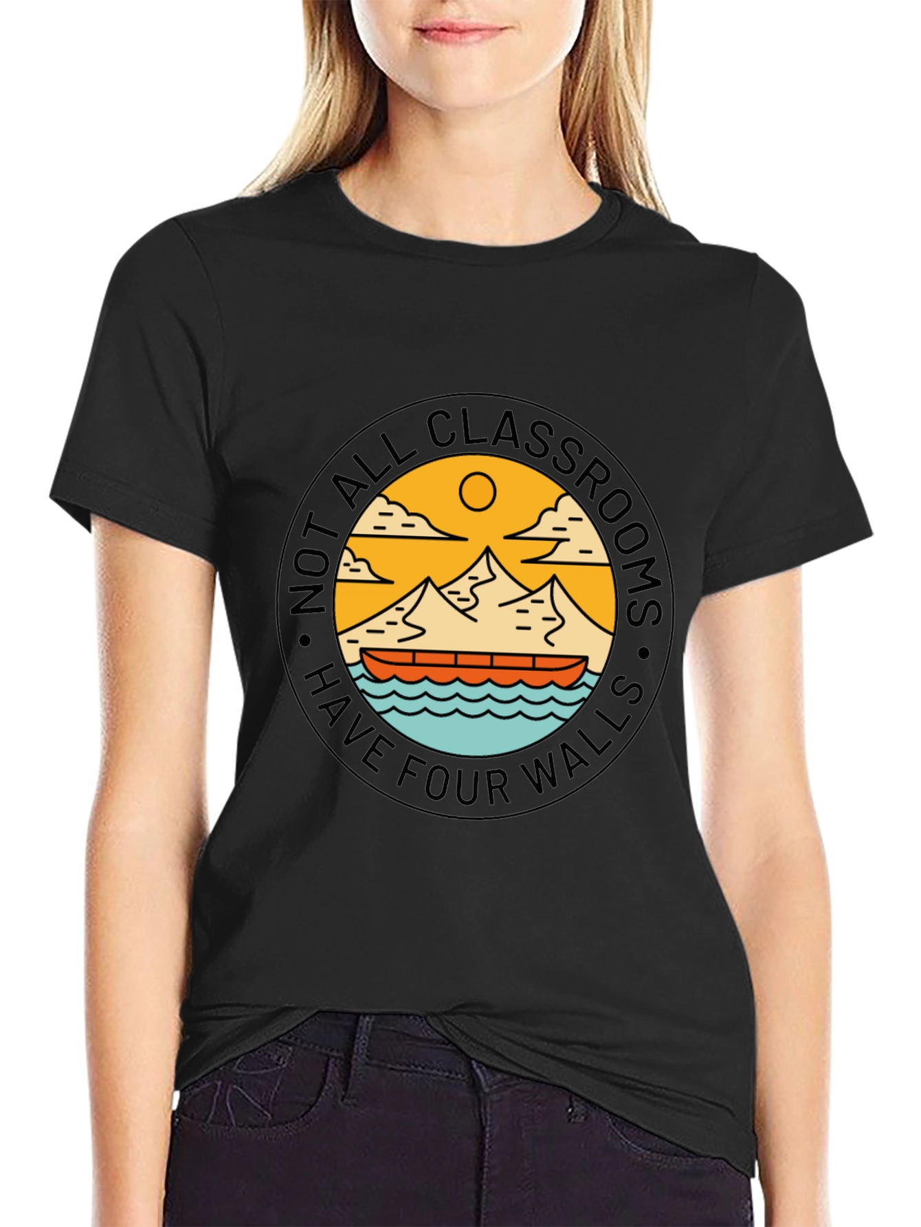 Outdoor Classroom Graphic Tee - Nature Inspired T-Shirt
