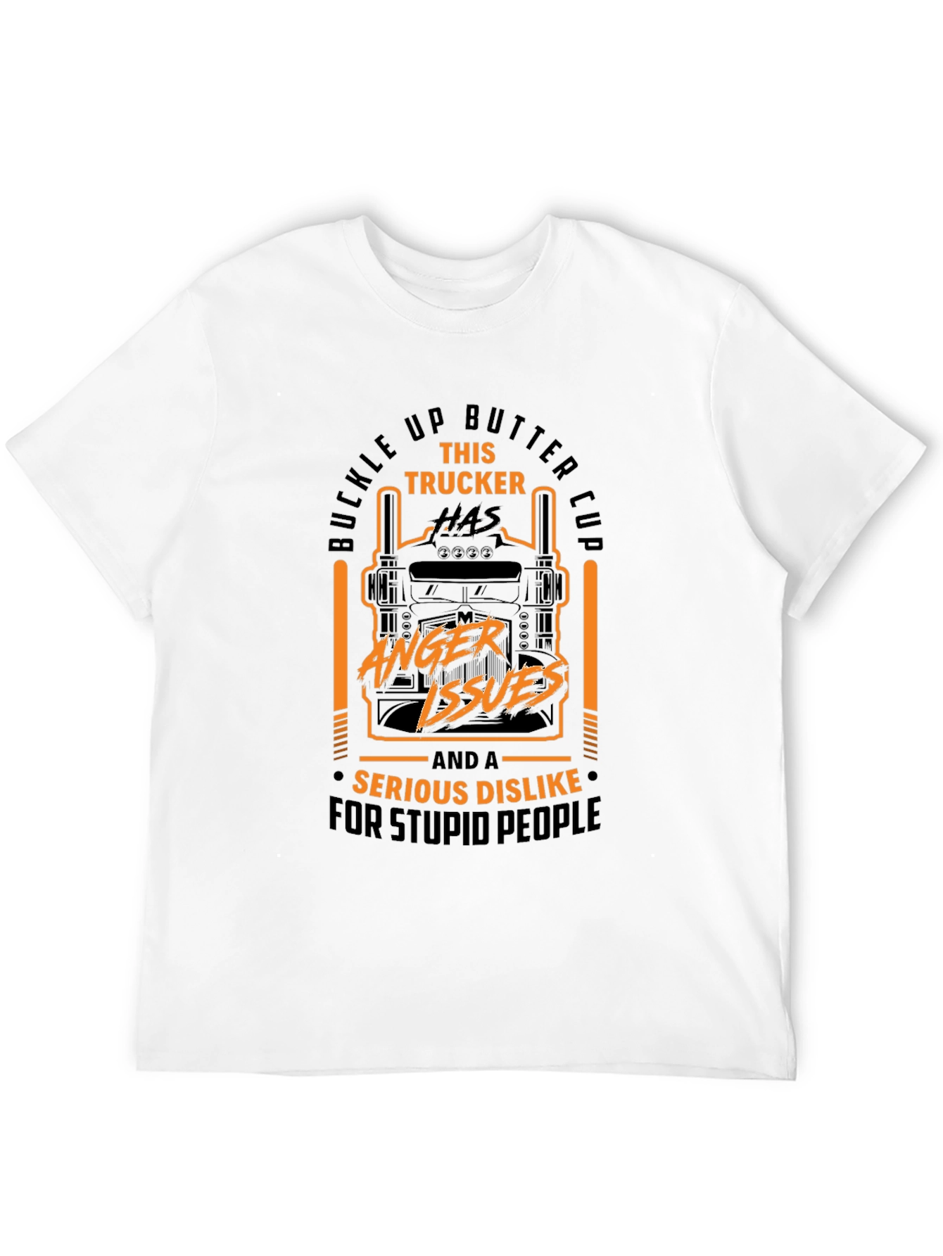 Trucker Anger Issues Graphic Tee