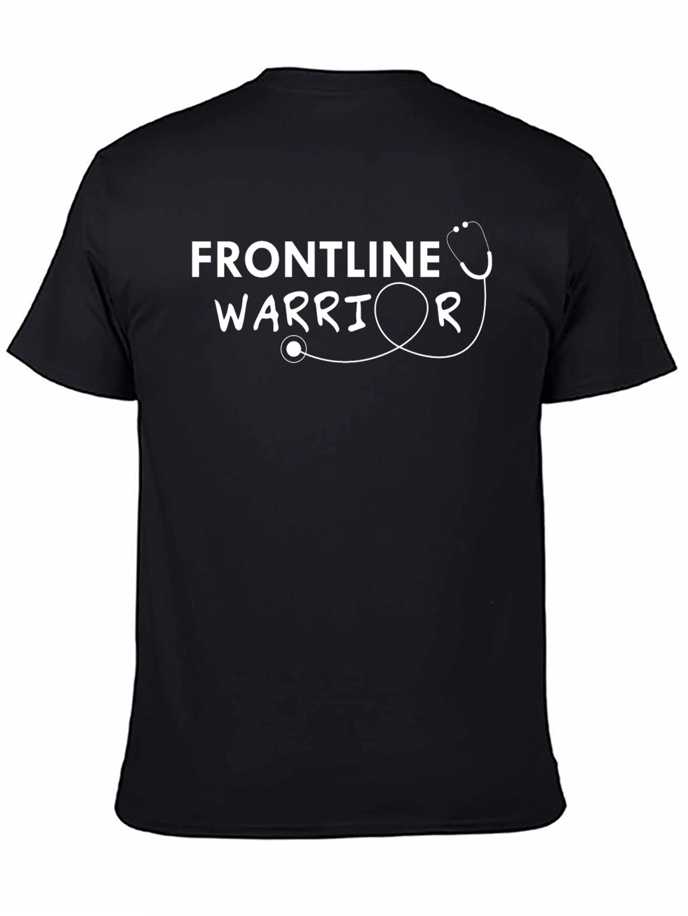 Frontline Warrior Stethoscope Graphic T-Shirt