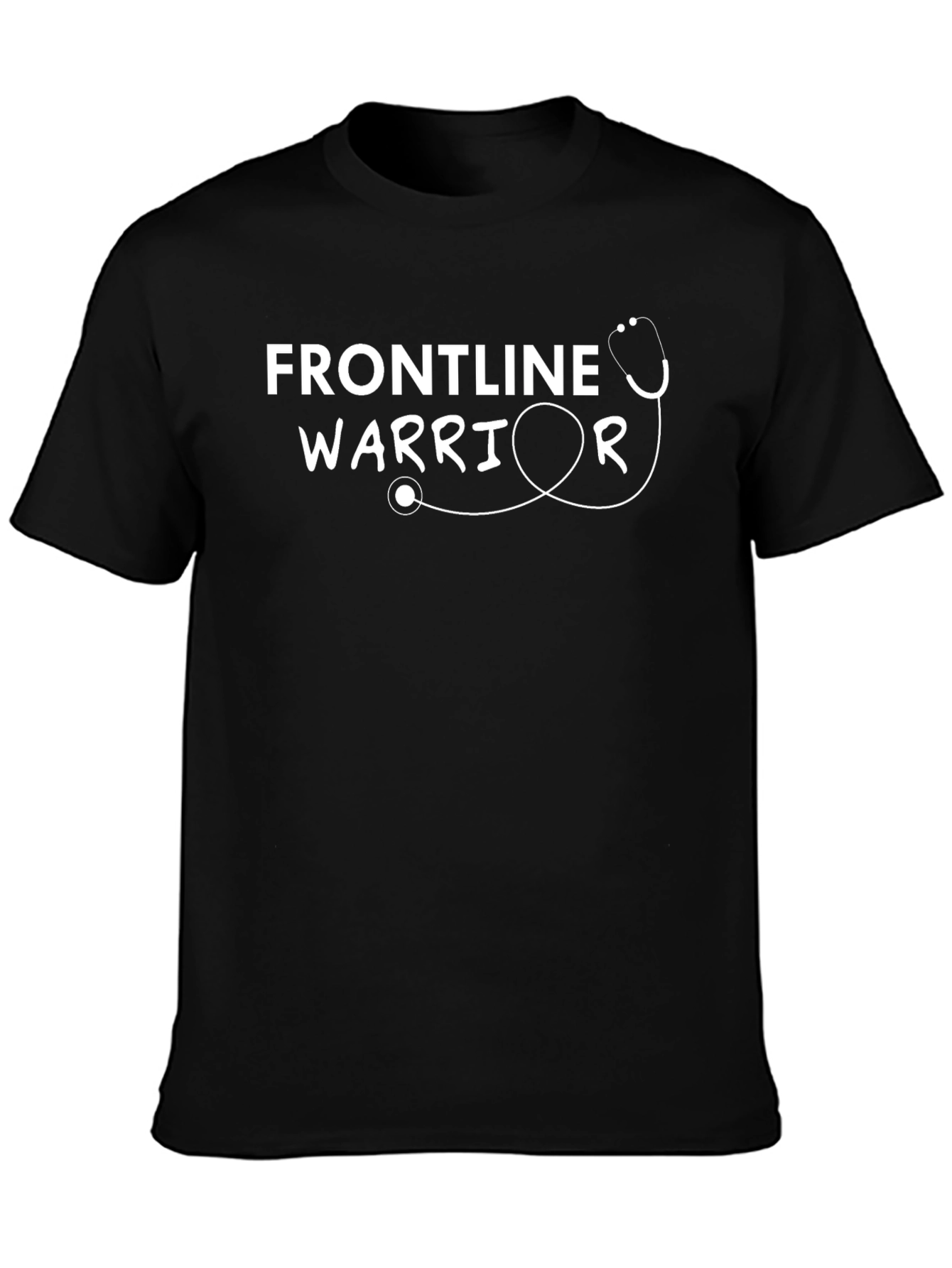 Frontline Warrior Stethoscope Graphic T-Shirt