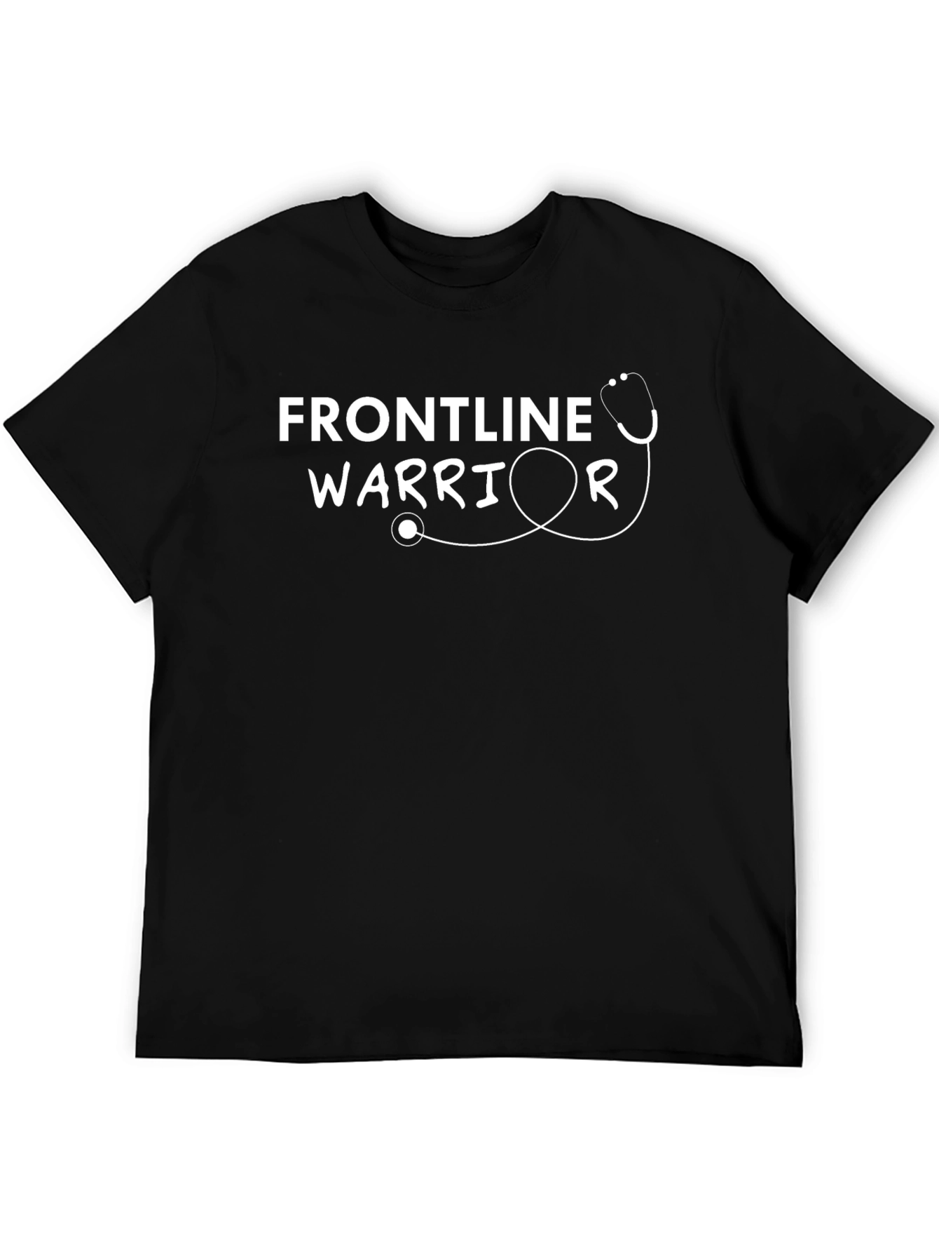 Frontline Warrior Stethoscope Graphic T-Shirt