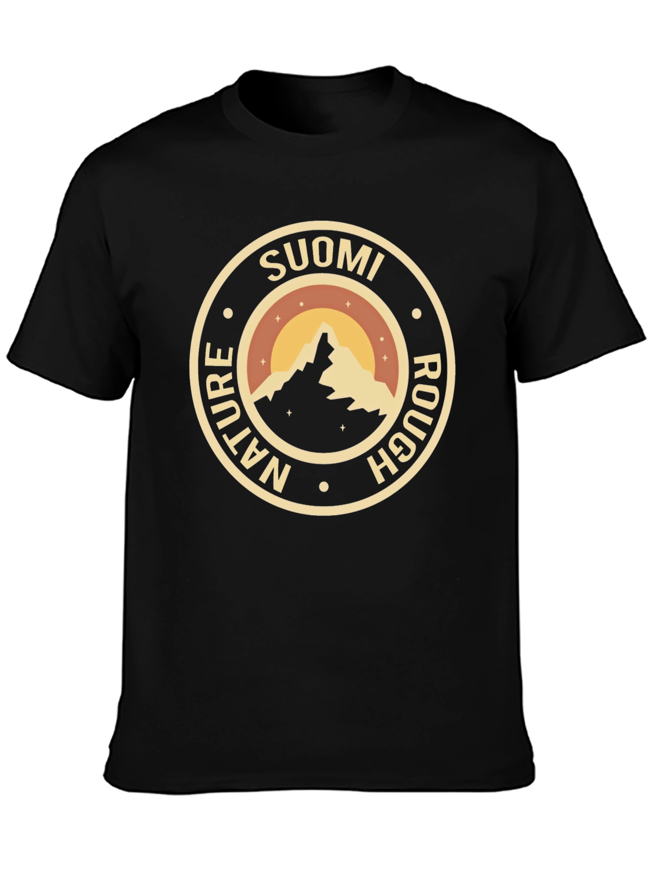 Suomi Nature Rough Mountain Graphic Tee