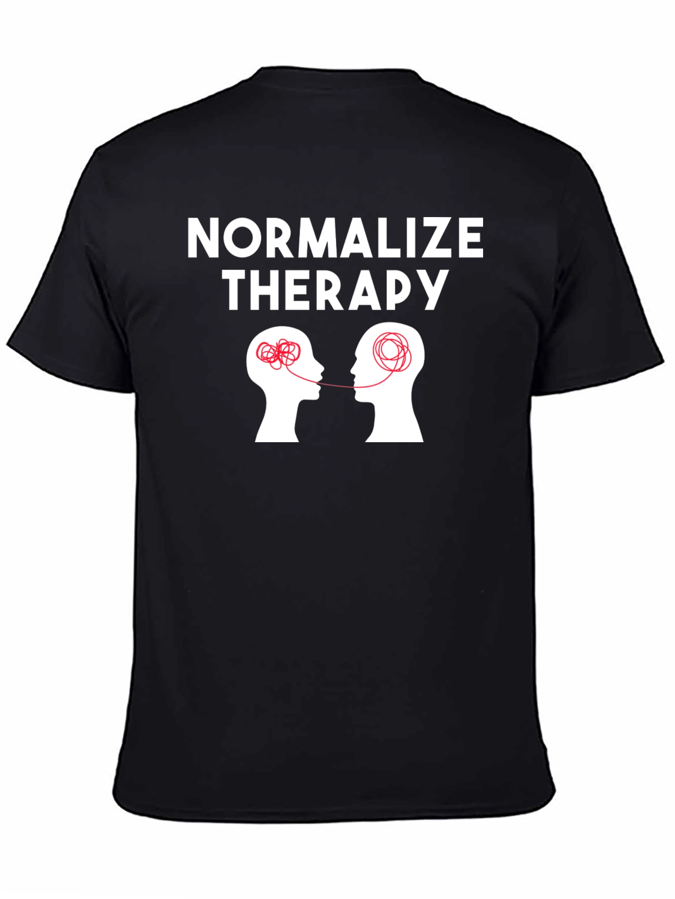 Normalize Therapy Graphic Tee - Mental Health Awareness
