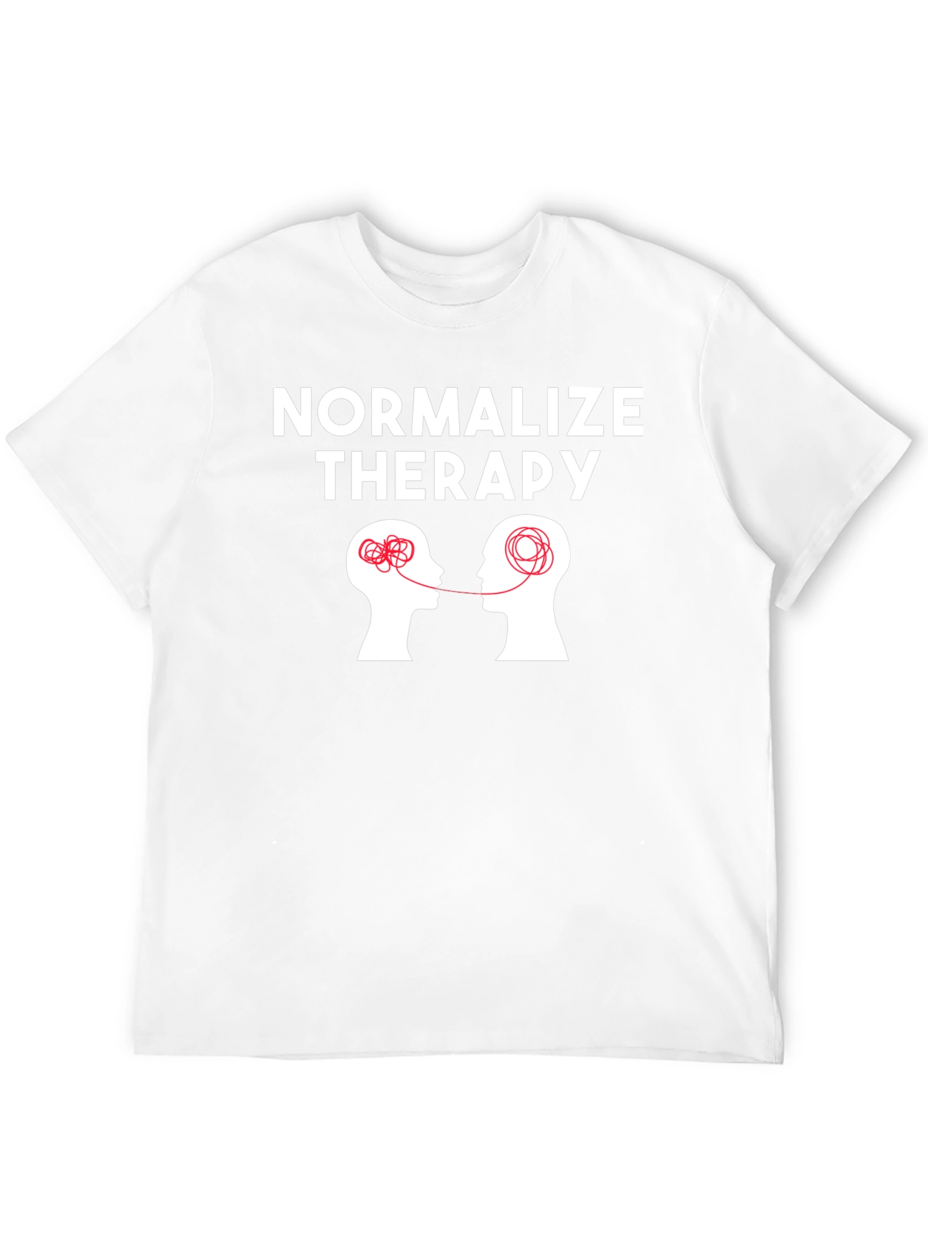Normalize Therapy Graphic Tee - Mental Health Awareness