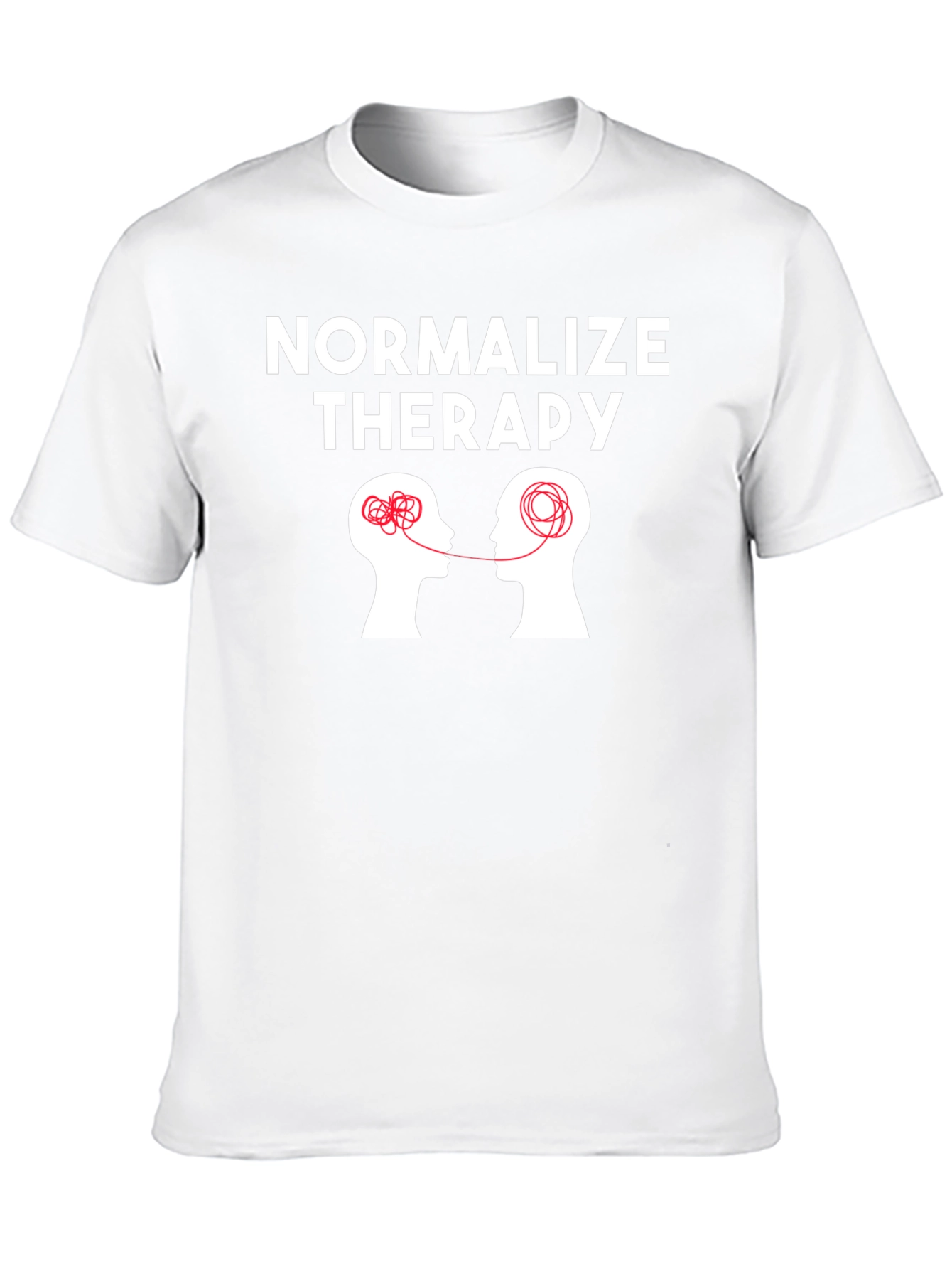 Normalize Therapy Graphic Tee - Mental Health Awareness