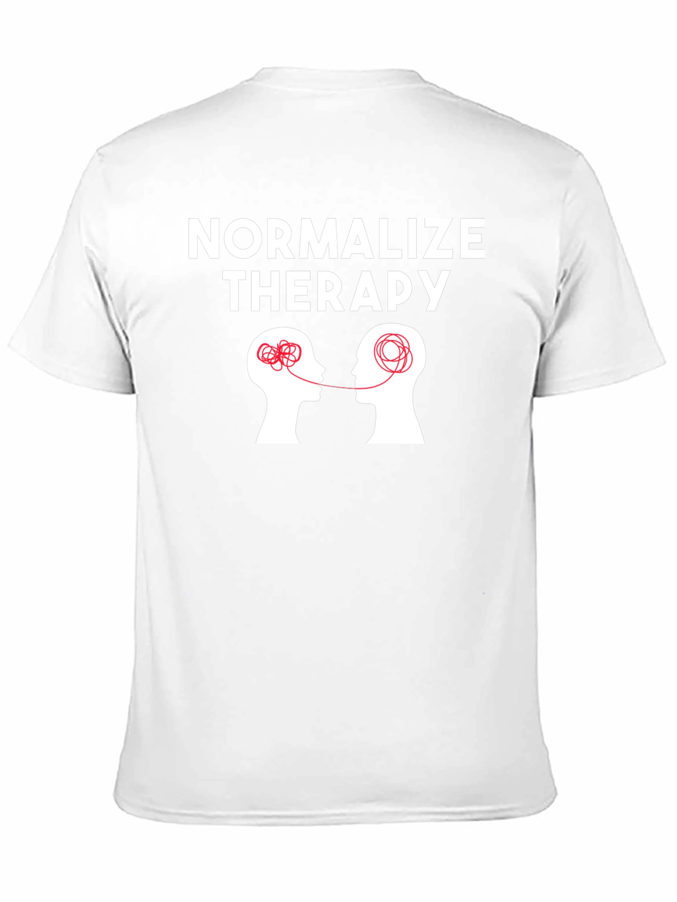 Normalize Therapy Graphic Tee - Mental Health Awareness
