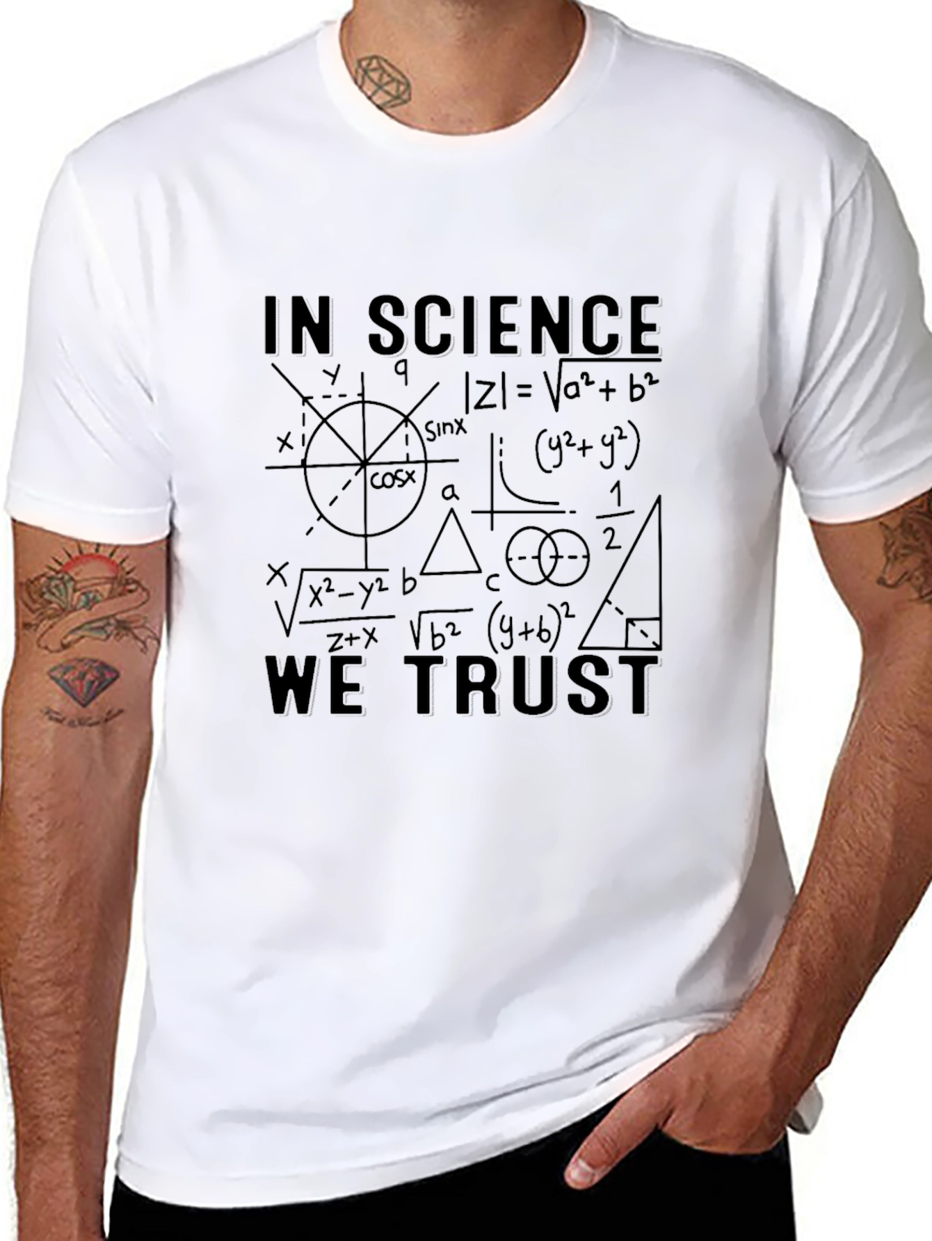 Science T-Shirt - In Science We Trust