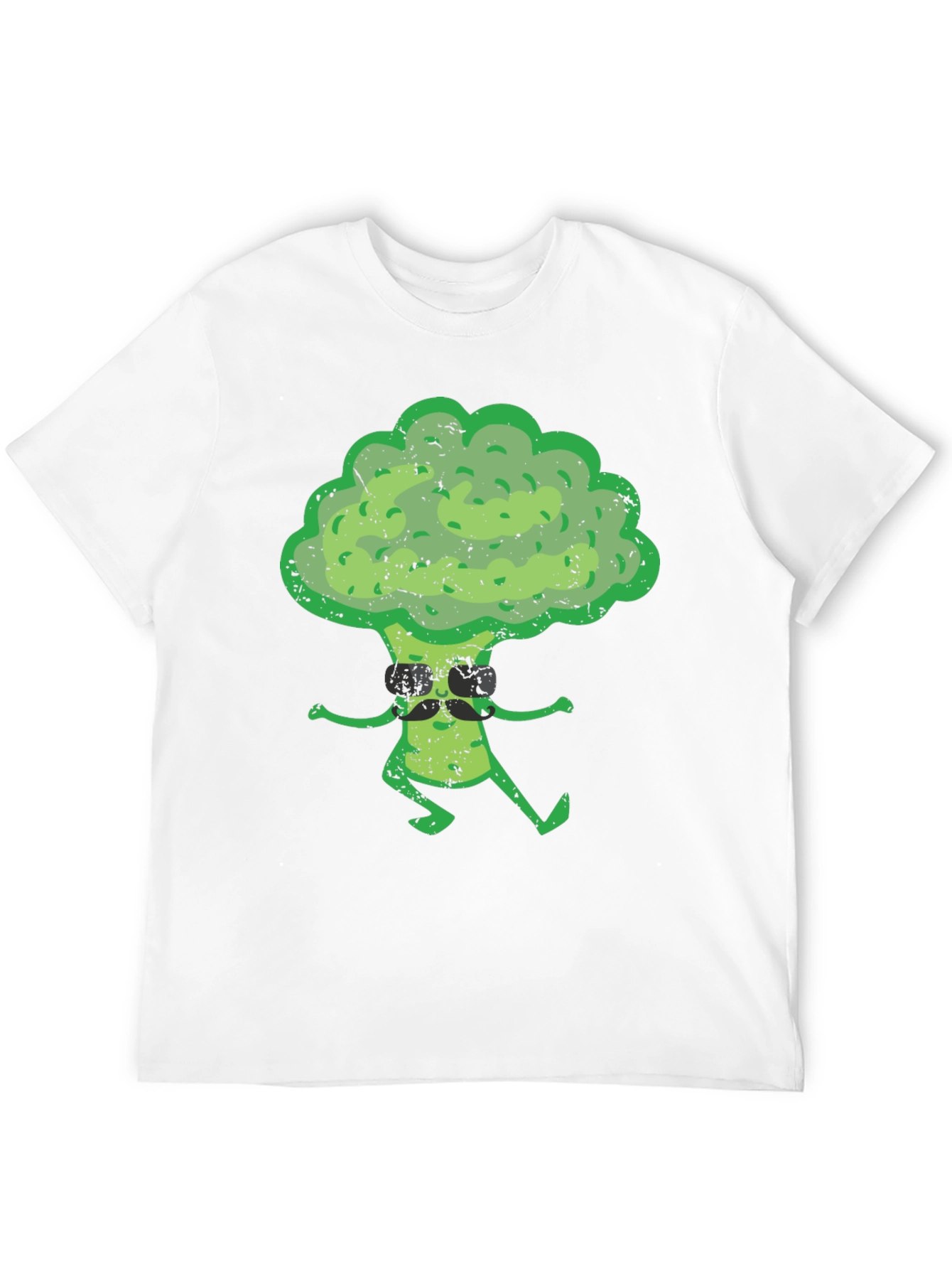 Cool Broccoli Graphic Tee - Black T-Shirt