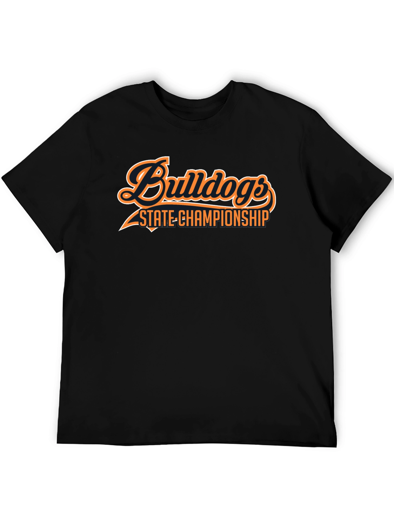 Bulldogs State Championship Black T-Shirt