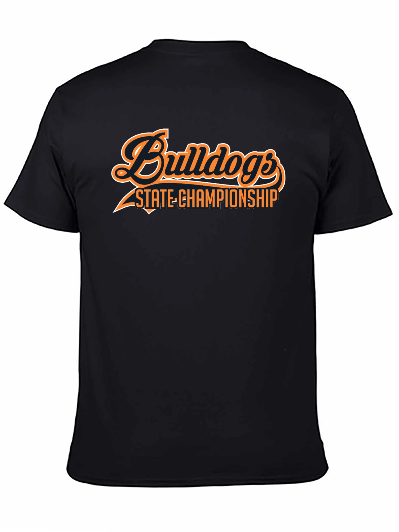 Bulldogs State Championship Black T-Shirt