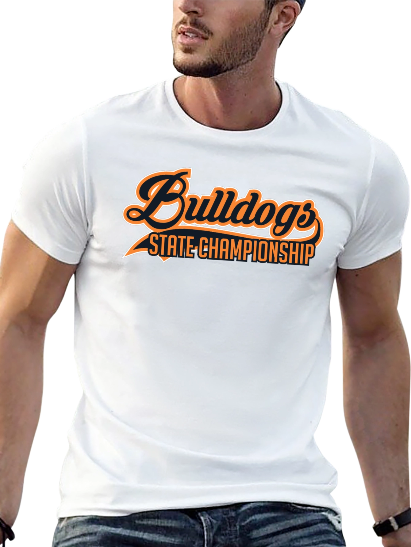 Bulldogs State Championship Black T-Shirt