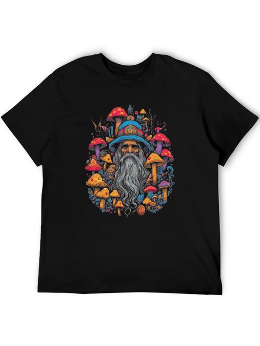 Wizard Mushroom Graphic Tee