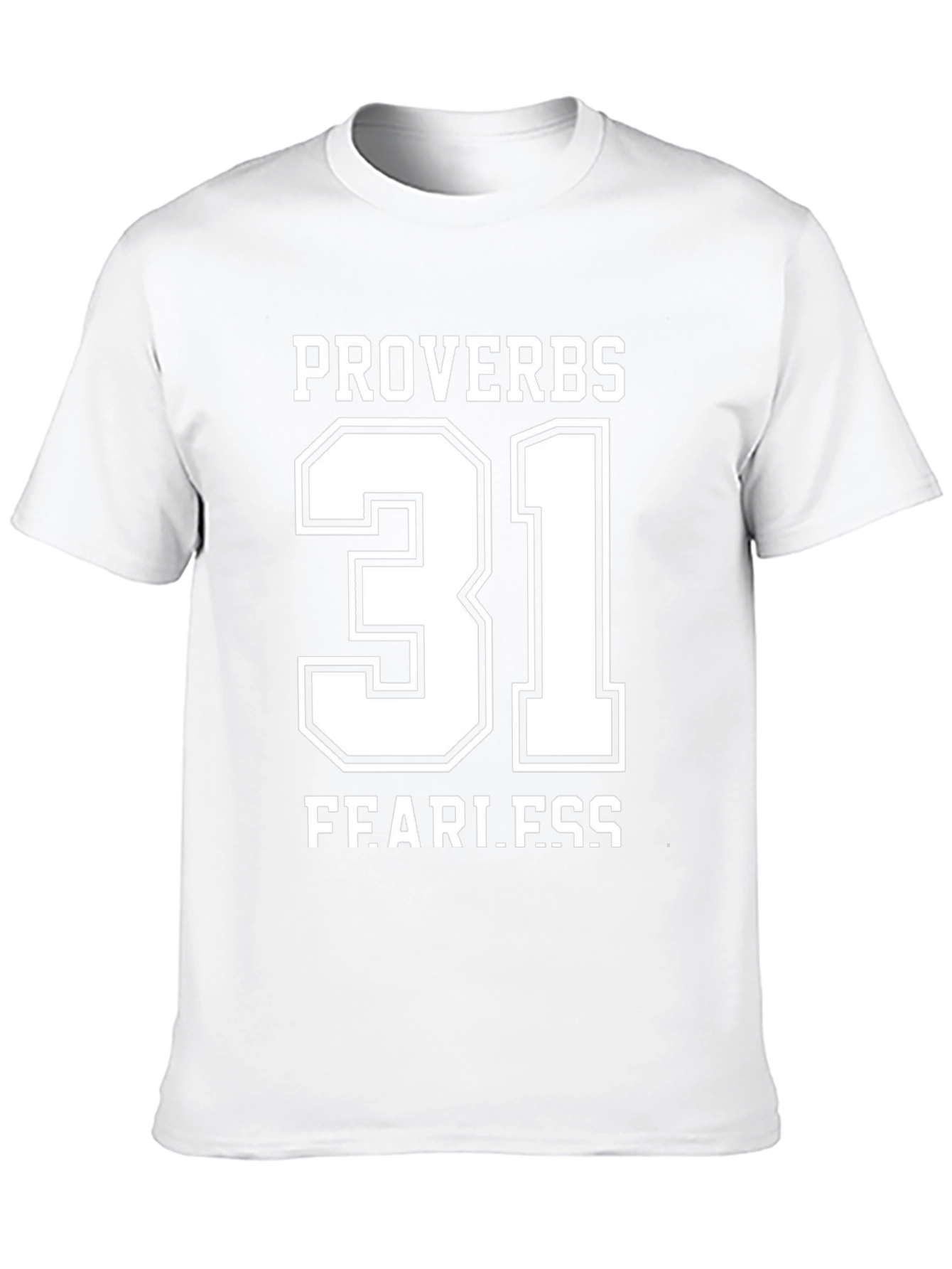 Proverbs 31 Fearless T-Shirt - Christian Apparel