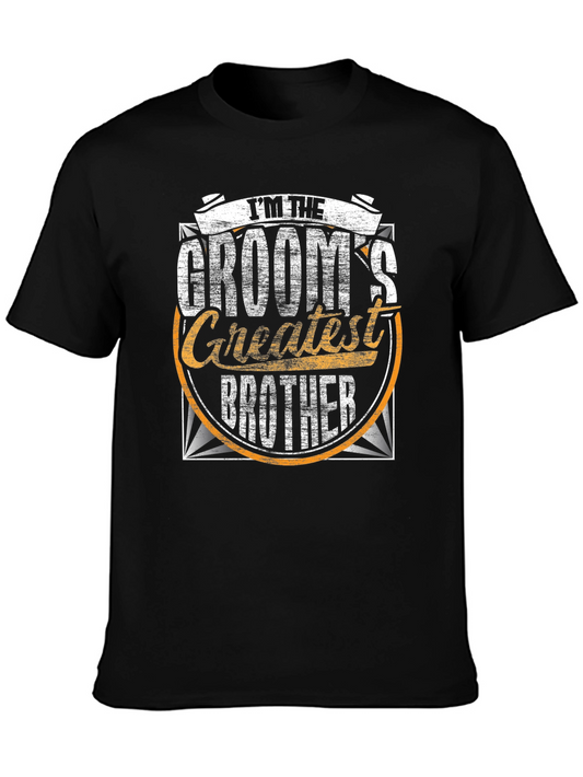 Grooms Greatest Brother T-Shirt