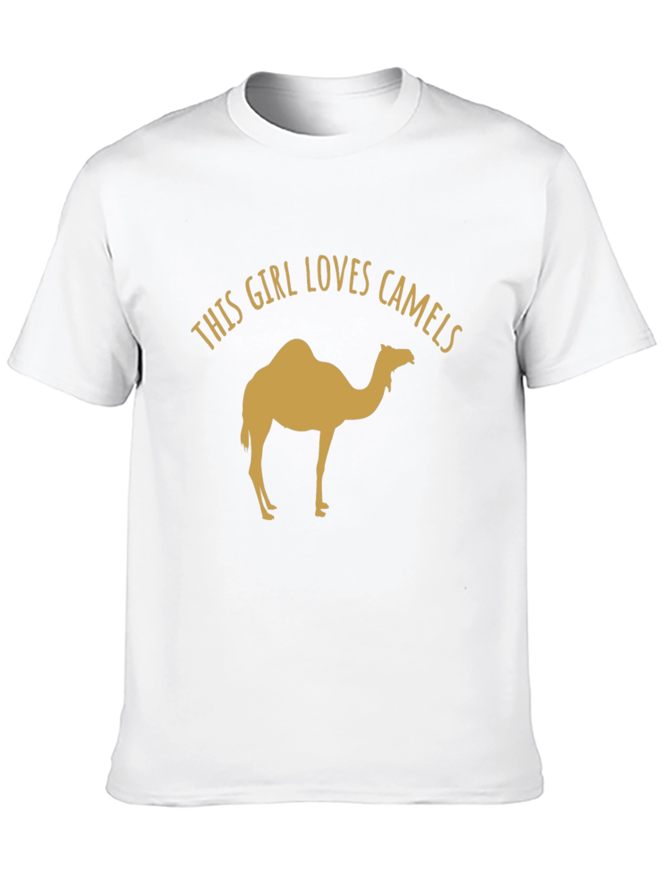 This Girl Loves Camels Black T-Shirt
