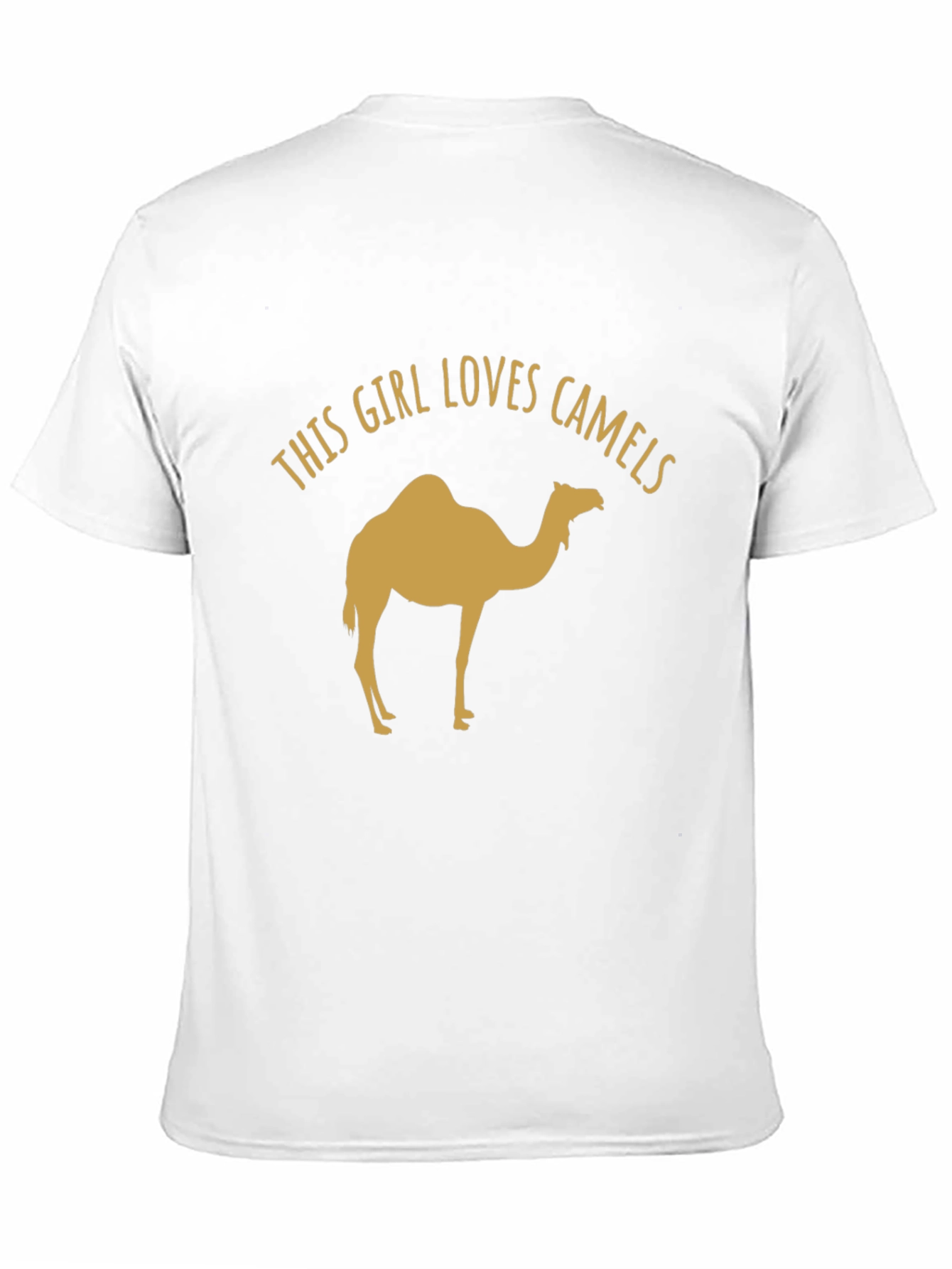 This Girl Loves Camels Black T-Shirt