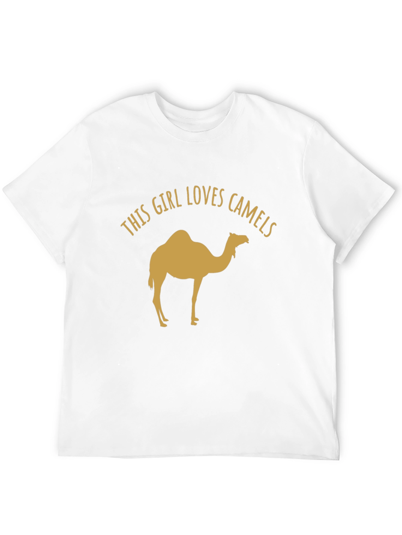 This Girl Loves Camels Black T-Shirt