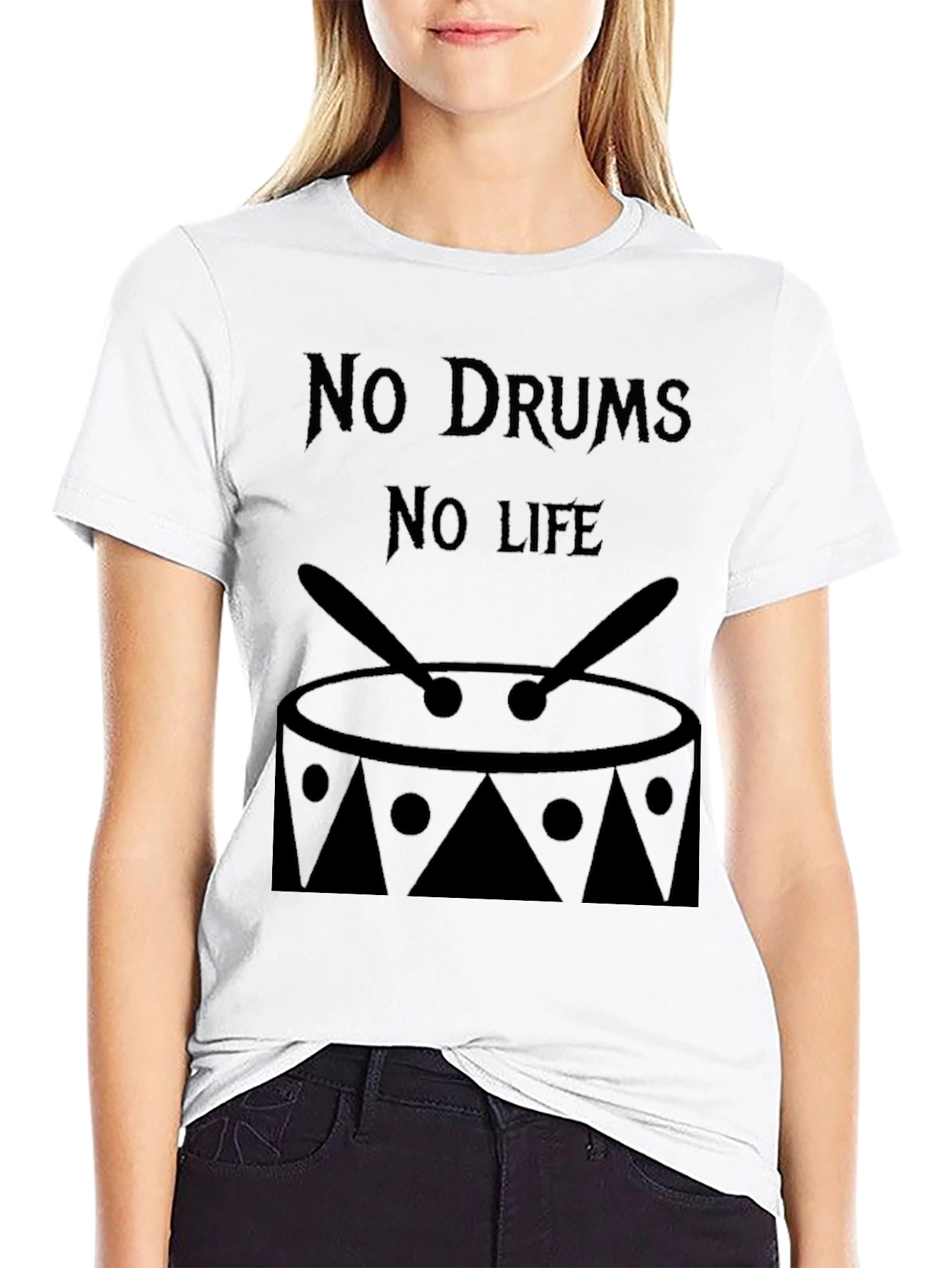 No Drums No Life T-Shirt