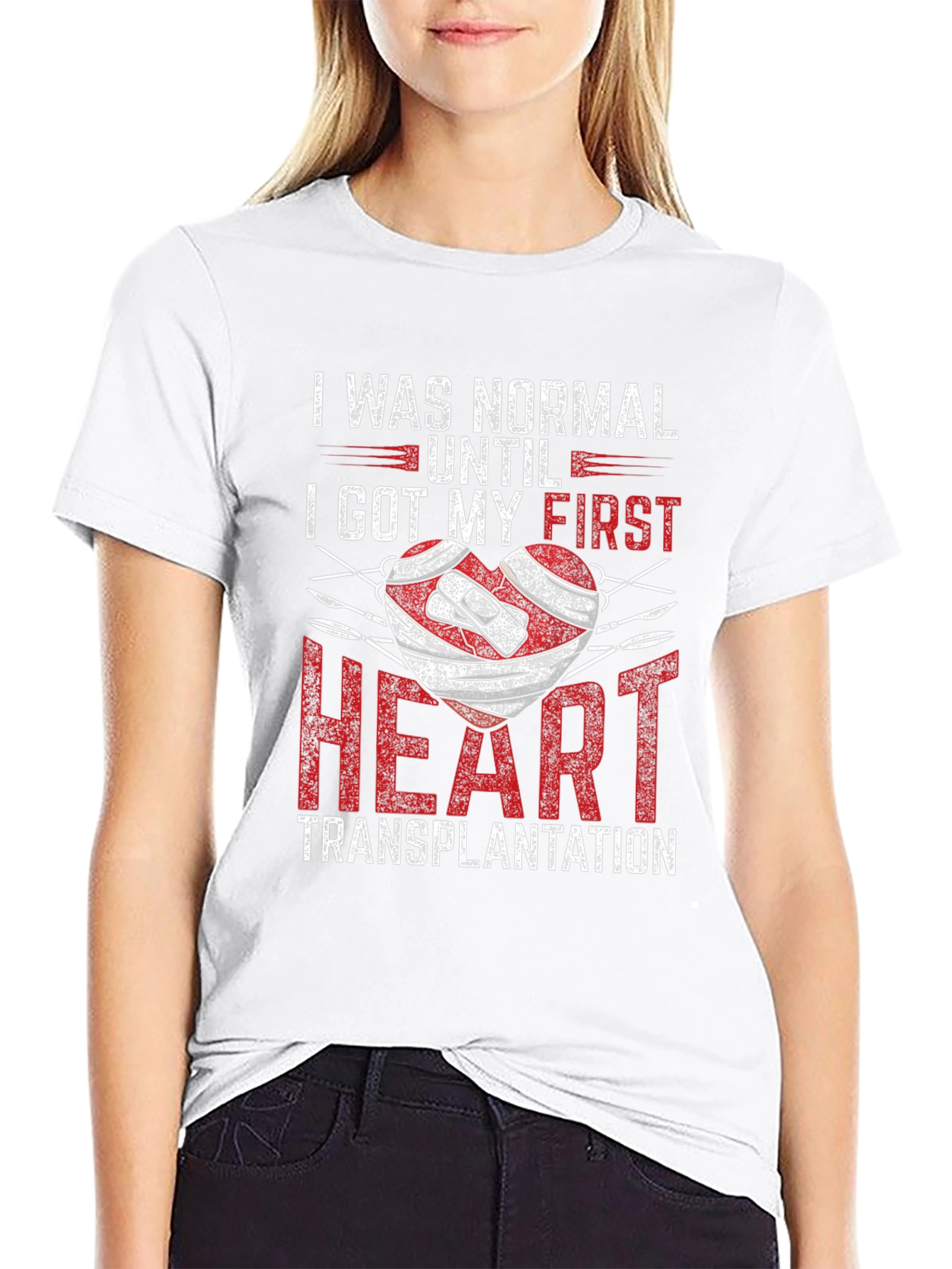 Heart Transplant T-Shirt: I Was Normal Until...