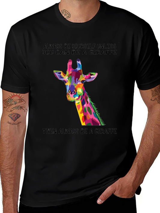 Giraffe Graphic T-Shirt - Be a Giraffe!