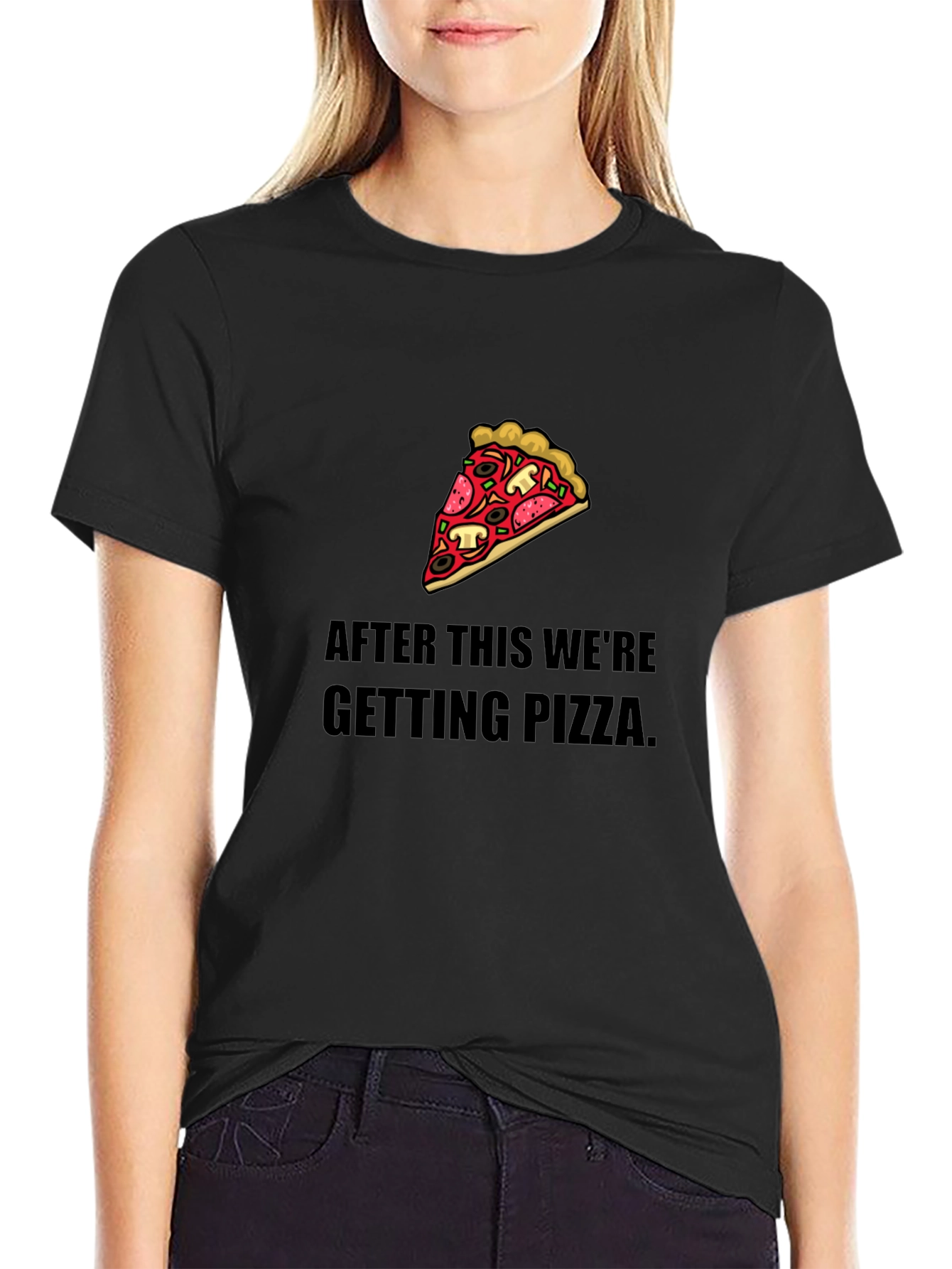 Pizza T-Shirt - After This Were Getting Pizza